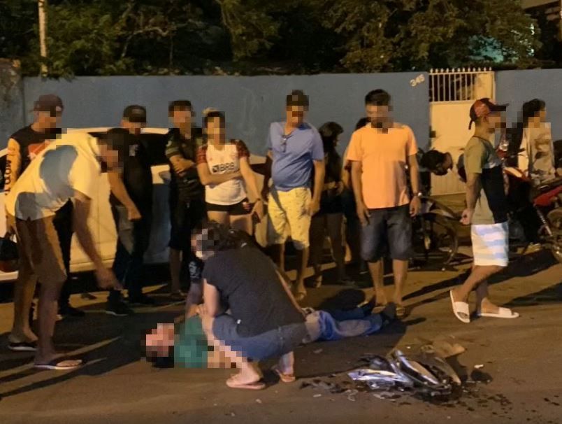 Homem é atingido por motociclista bêbado ao voltar do trabalho em Itacoatiara
