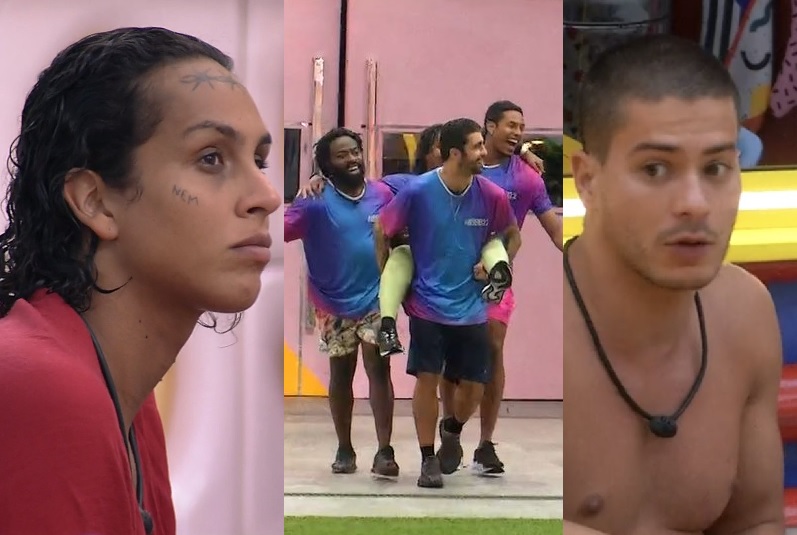 Internautas reagem após atitude de Scooby, PA e DG com Lina na Prova do Líder