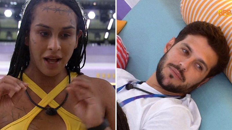 Lina pede apoio de Rodrigo Mussi para continuar no BBB22: 'Vamos ver se vai me ajudar'