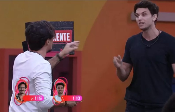 Lucas alfineta Eli sobre relação com Natália: 'do nada, se aproximou'