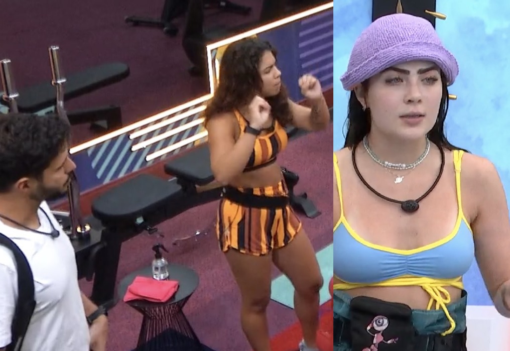 BBB 22: Rodrigo e Maria se juntam para falar de Jade: 'não confio em gente assim'