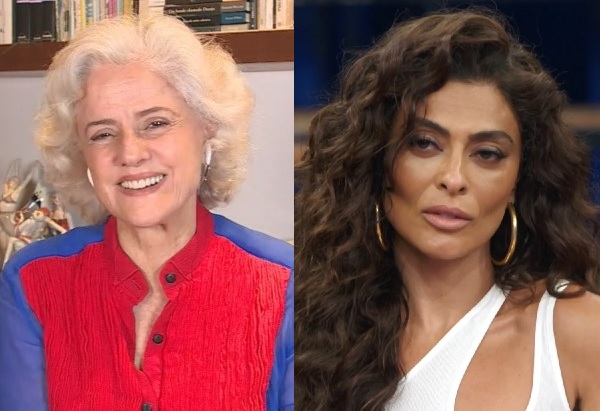 No Altas Horas com Juliana Paes, Marieta Severo relembra ditadura militar e internautas reagem