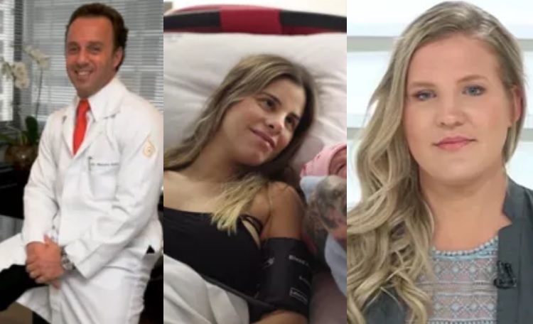 MP pede investigação contra médico acusado de violência obstétrica por Shantal e jornalista