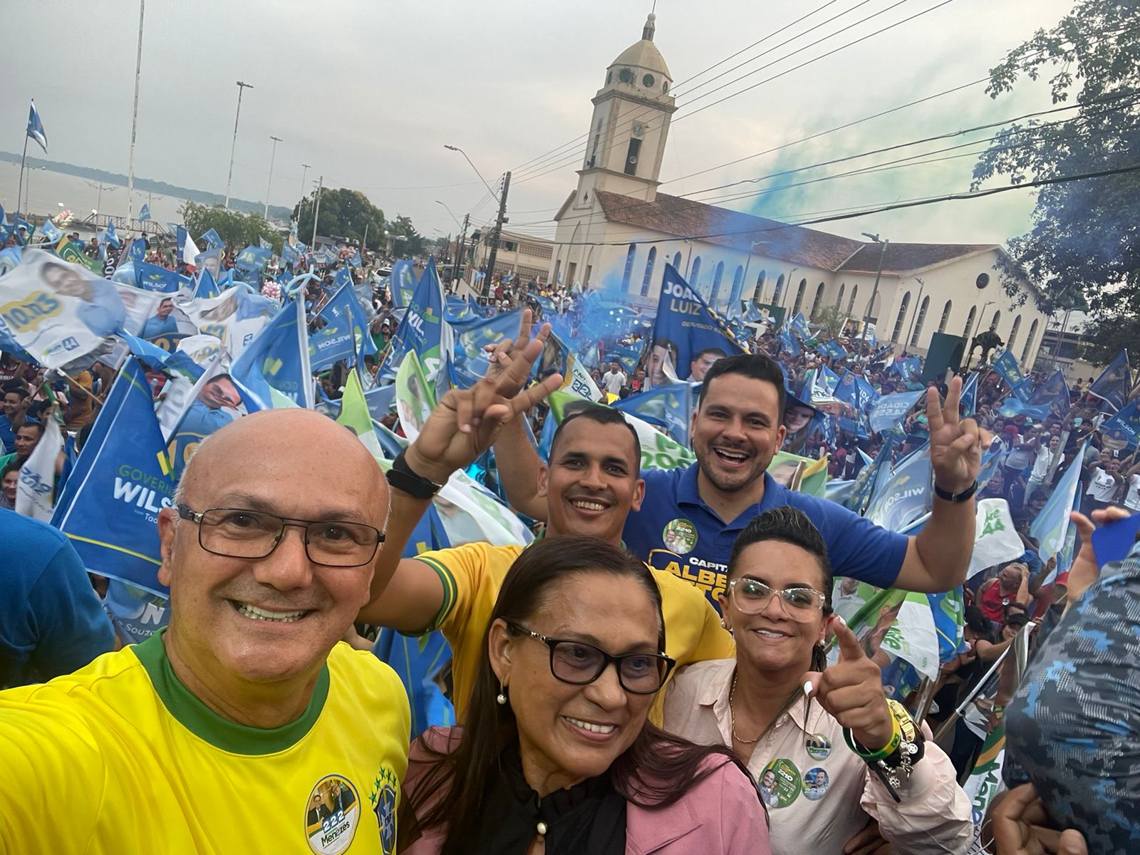 No Amazonas, Coronel Menezes cumpre agenda no interior na reta final da campanha