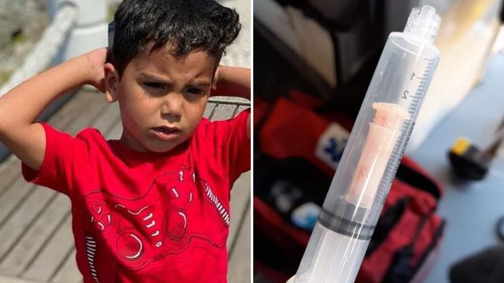Menino de 7 anos morre após engolir apito e família decide doar órgãos da criança