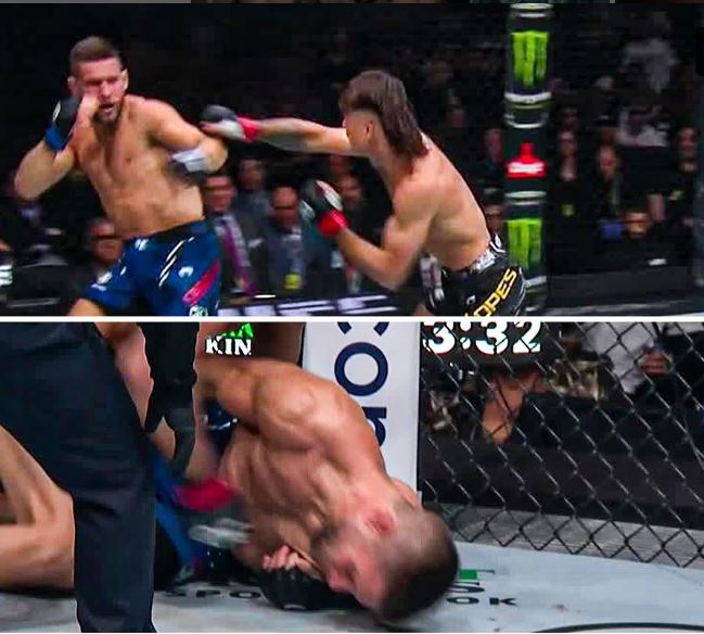 Manauara Diego Lopes nocauteia Pat Sabatini em 90 segundos no UFC