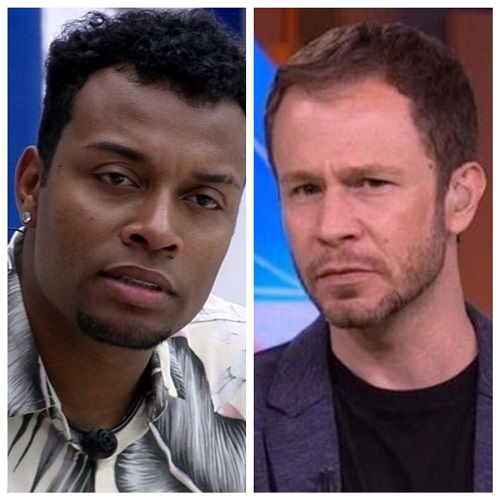 Revoltado, Nego Di ameaça Tiago Leifert: vou te dá-lhe um 'rapão'