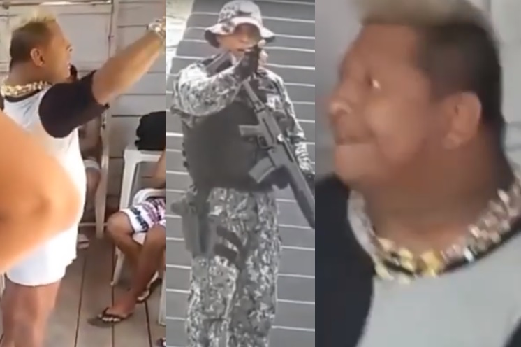 Vídeo: Patixa xinga policiais federais em ação contra garimpeiros no Amazonas e leva 'dura' 