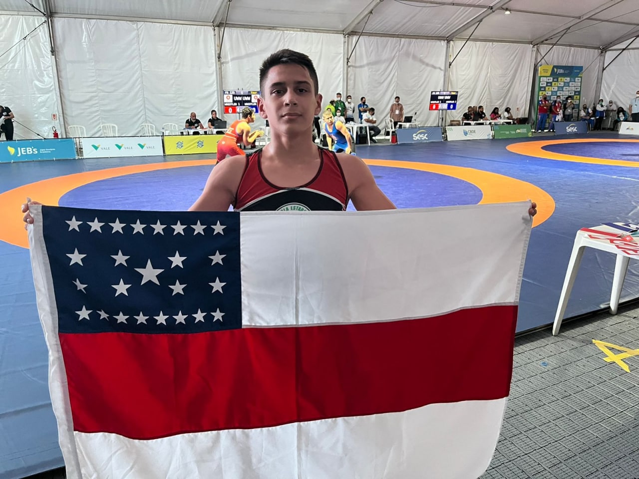 Estudante do Amazonas conquista medalha de ouro na luta greco-romana no Rio de Janeiro