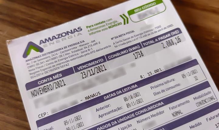 Ipem revela que medidores da Amazonas Energia contabilizavam o dobro na fatura