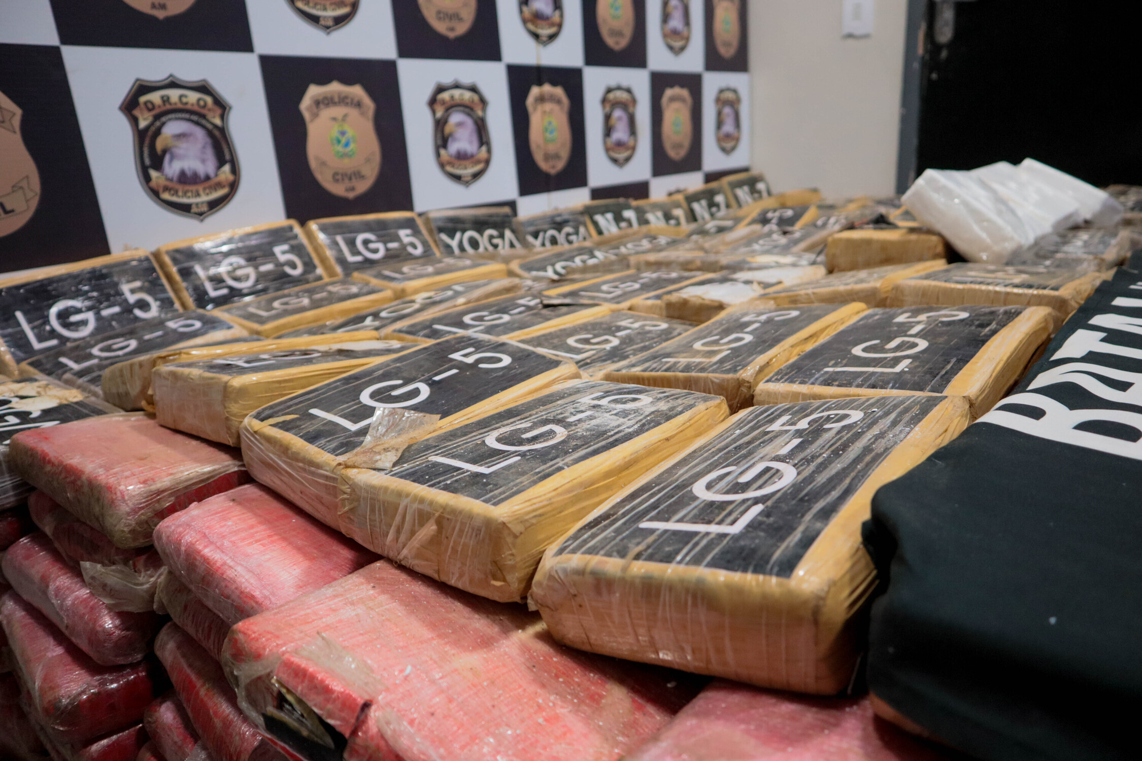 Mais de 5 toneladas de drogas são apreendidas no Amazonas em 5 dias