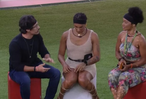 Natália e Eliezer discutem durante jogo da discórdia; veja vídeo