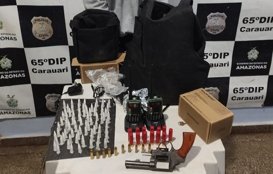 ‘Tiquim’ é preso suspeito de sequestro e tortura por dívida de drogas no Amazonas