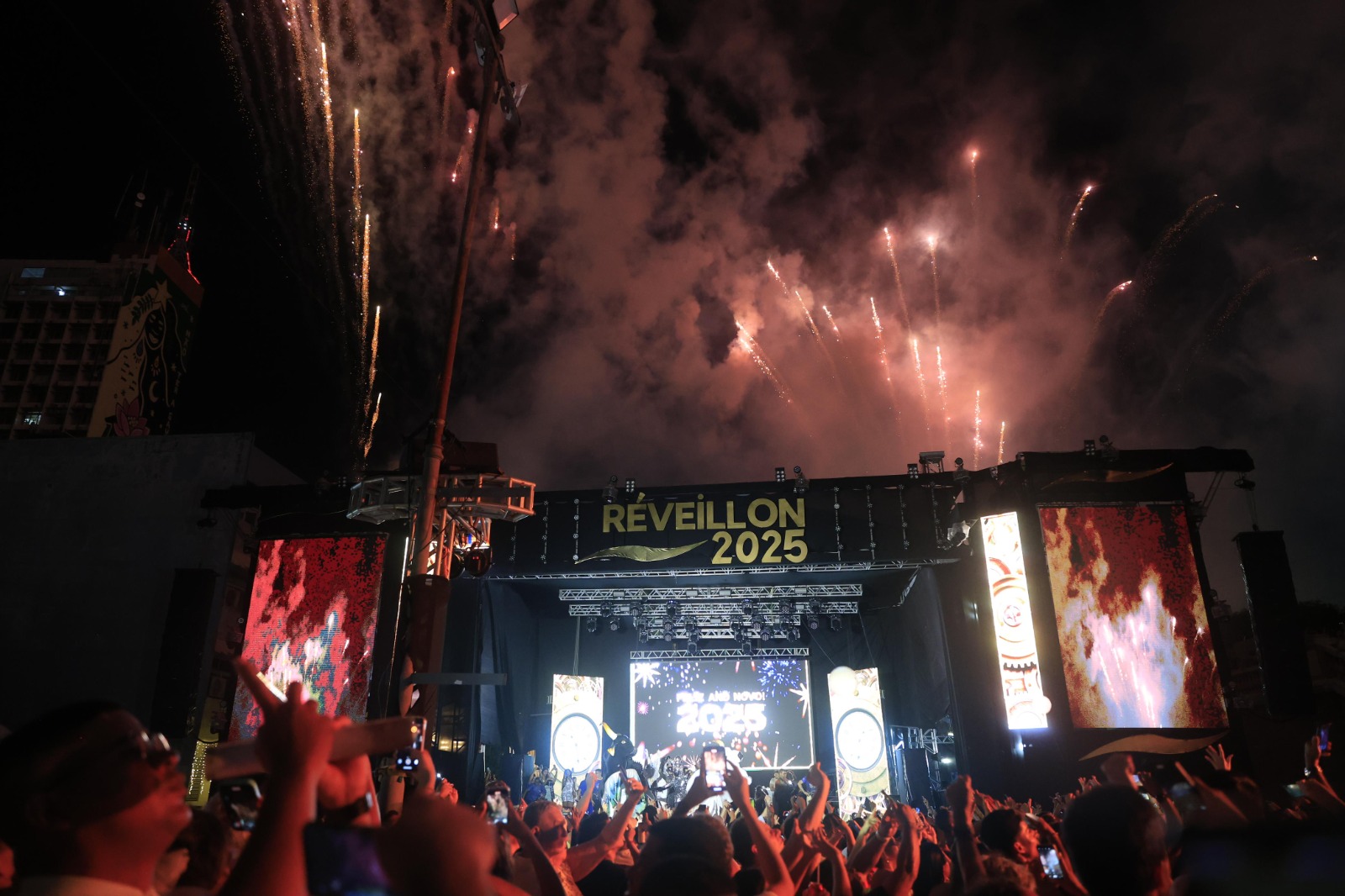 Forças de Segurança registram apenas 3 ocorrências durante Réveillon em Manaus