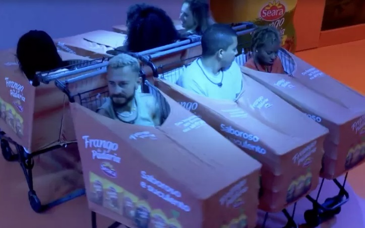 Vídeo: Fred brinca sobre consequência da prova do líder: 'Vai para A Fazenda'