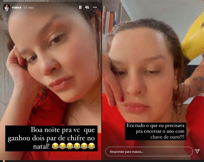 Maiara desabafa com Marília Mendonça após ser traída por Fernando na véspera do Natal