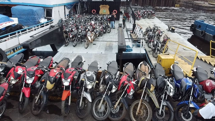 Operação Rota Interrompida recupera mais de 100 motos roubadas no Amazonas