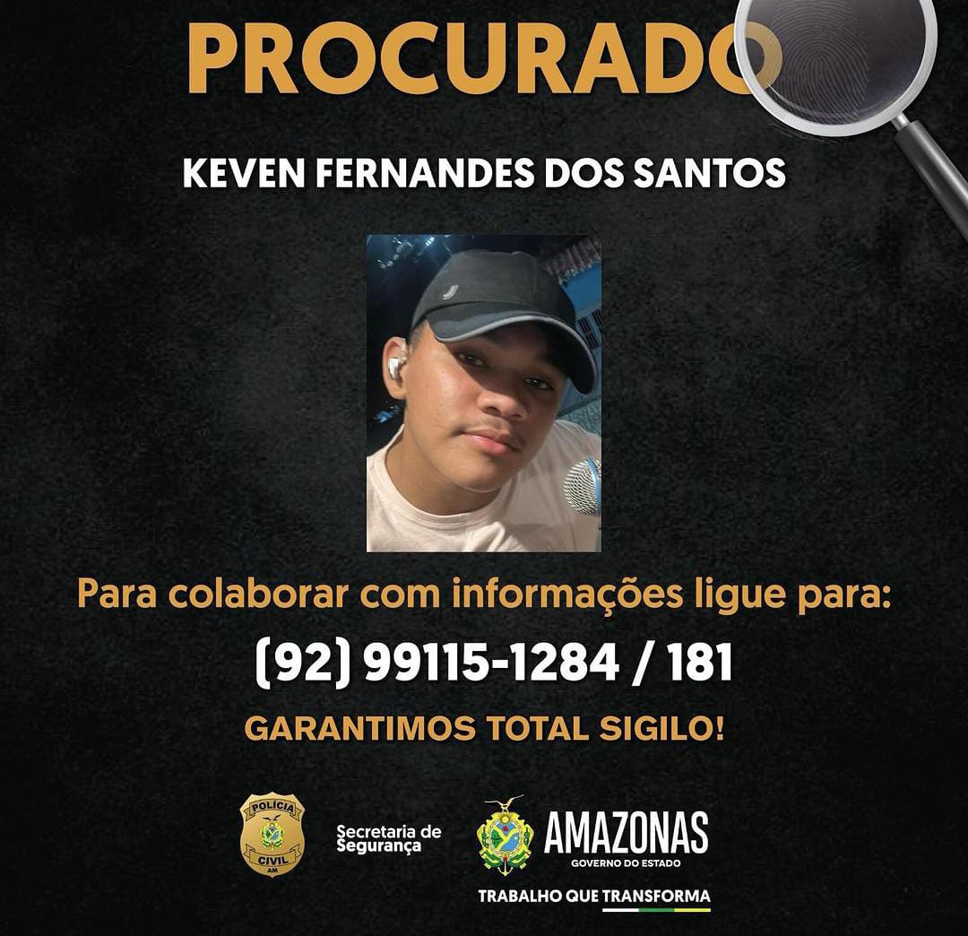 Polícia procura cantor de forró suspeito de estuprar menina de 12 anos em Manaus