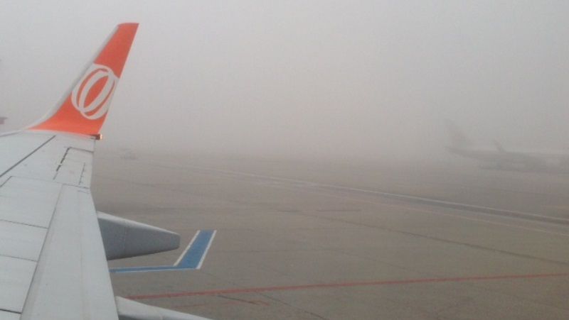 Neblina afeta operação de voos no aeroporto de Manaus