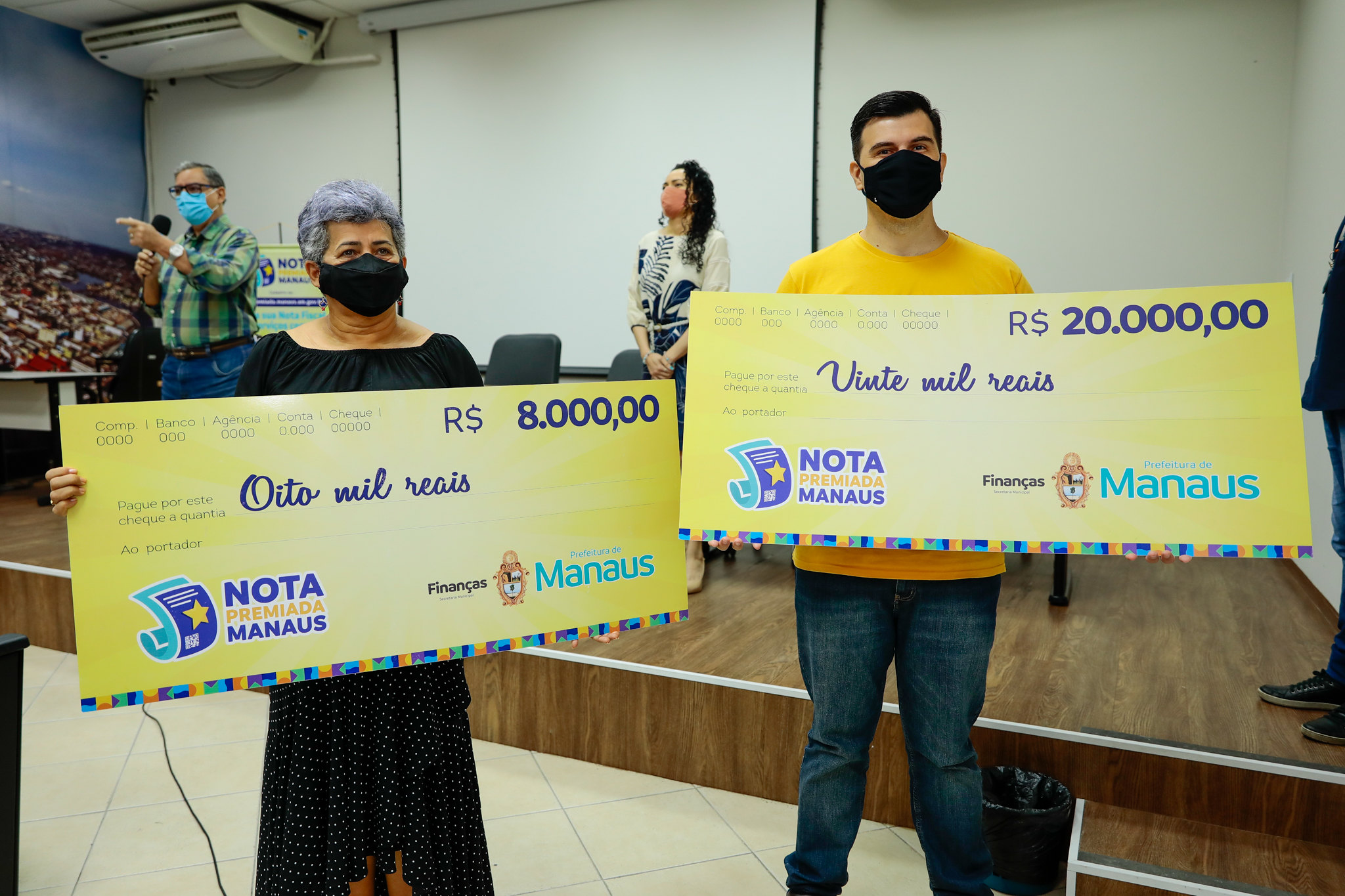 Confira a lista de vencedores no Nota Premiada Manaus; Prêmios somam R$ 112 mil