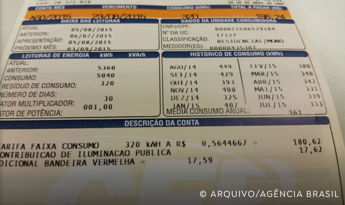 Conta de luz terá alívio com bandeira verde em janeiro de 2026