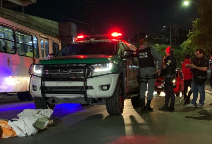 Acidente: Idoso morre após ser atropelado por três carros em Manaus