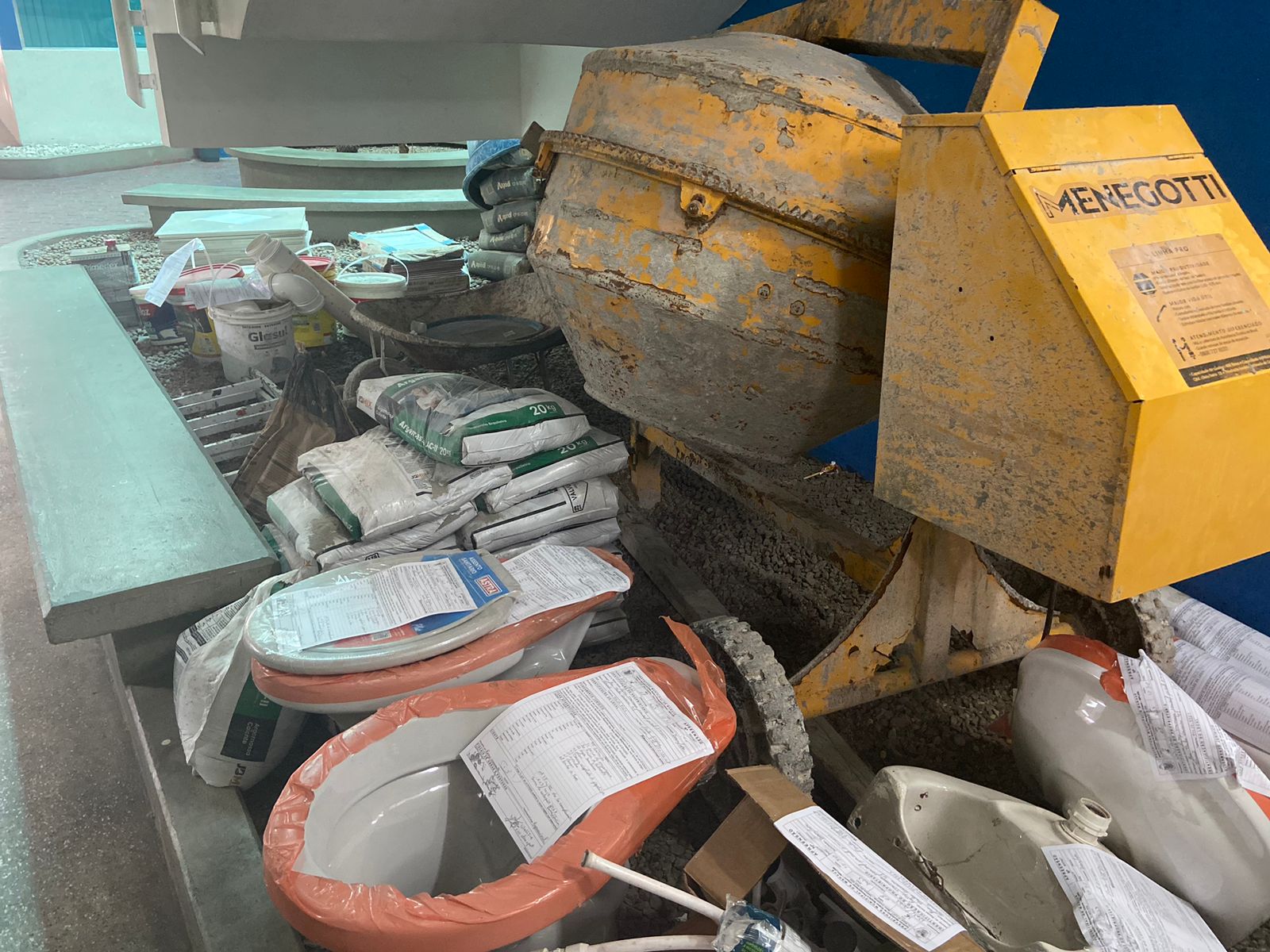 Obra irregular e sem licença no Alphaville tem nova apreensão e multa em Manaus