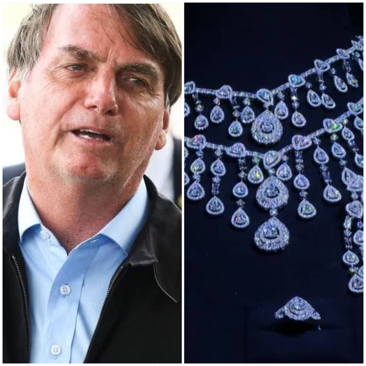 Joias sauditas dadas a Jair Bolsonaro são isentas de imposto, diz Receita Federal