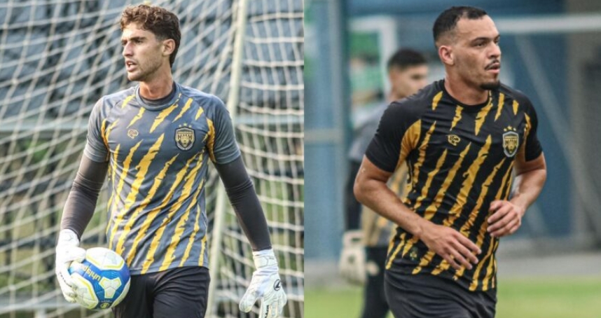 Amazonas oficializa goleiro Pedro Caracoci e zagueiro Wellington para Série