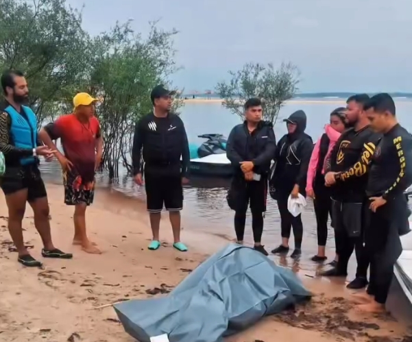 Bombeiros encontram homem que sumiu no rio após acidente com jet ski no Açutuba