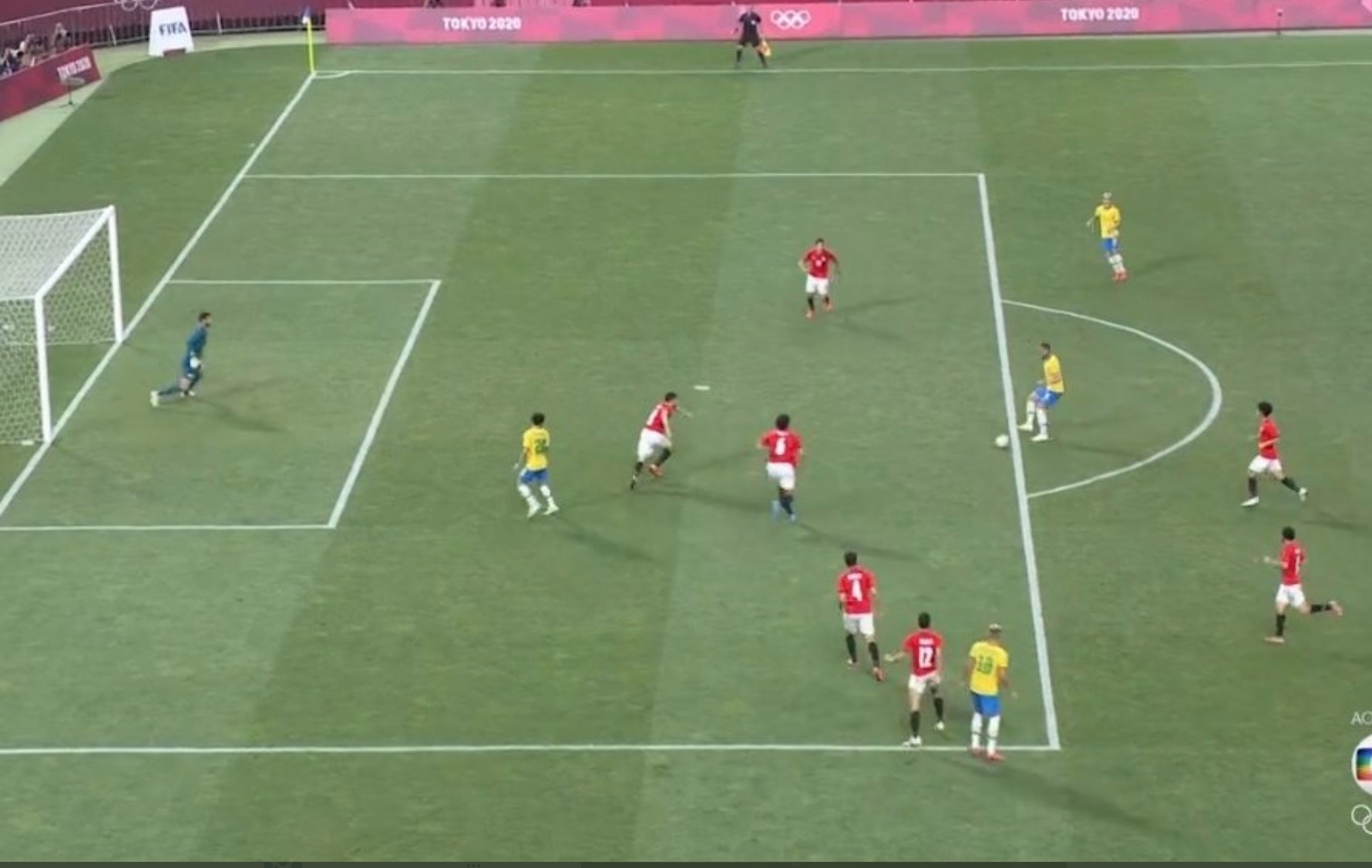 Brasil vence Egito por 1 x 0 e vai à semifinal do futebol das Olimpíadas 