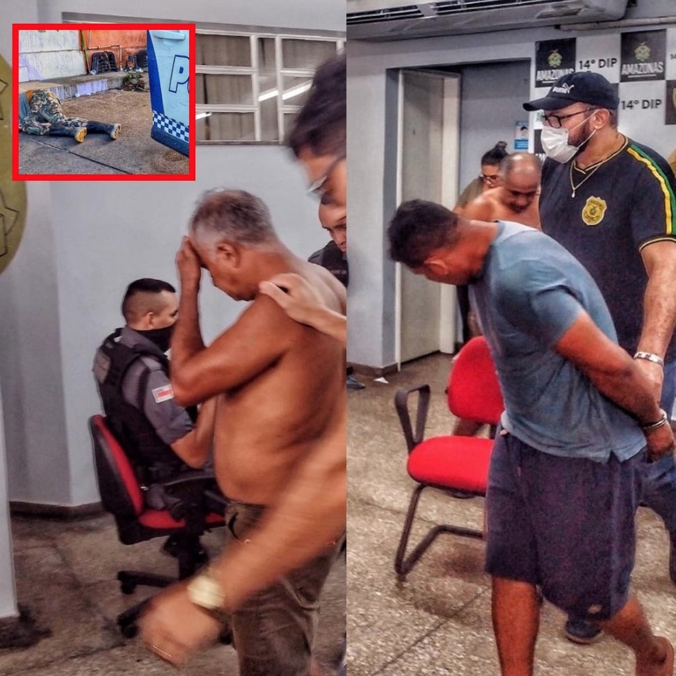 Ex-PM e comparsa são presos por assassinato de homem em Manaus