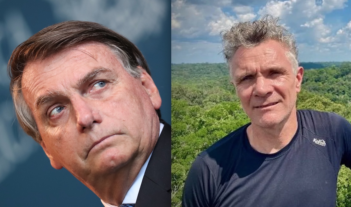 'Esse inglês era mal visto, fazia muita matéria contra garimpeiro', diz Bolsonaro sobre Dom