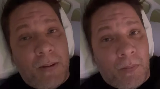 Na UTI, Mario Frias aparece em vídeo após infarto