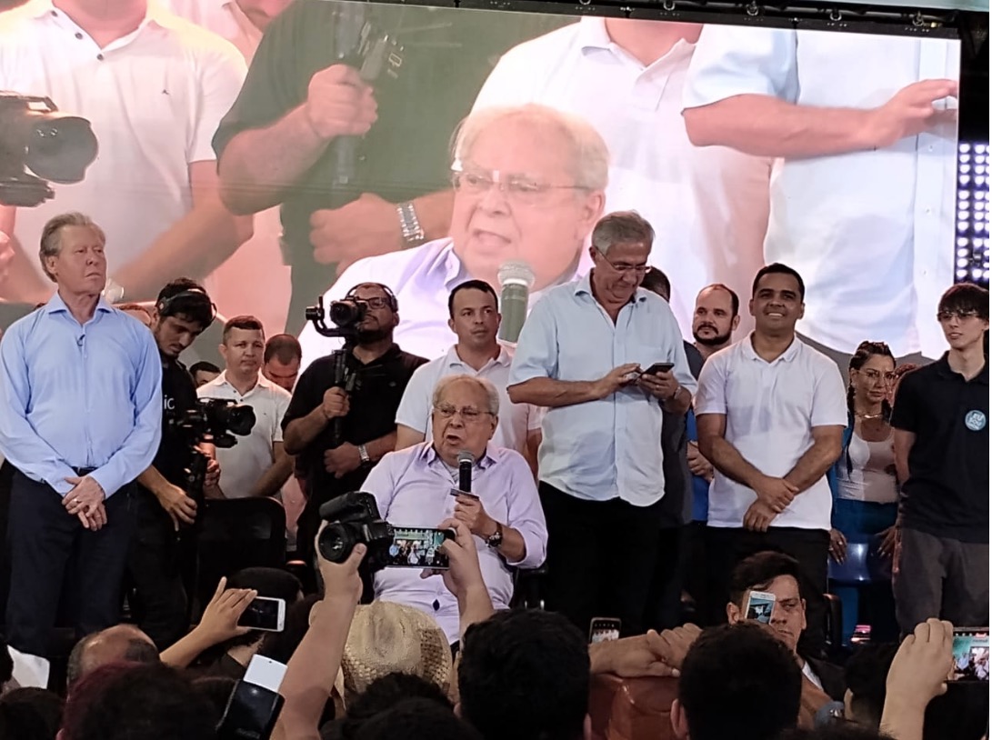 ‘Vai muito nego para o xilindró’, diz Amazonino ao oficializar candidatura