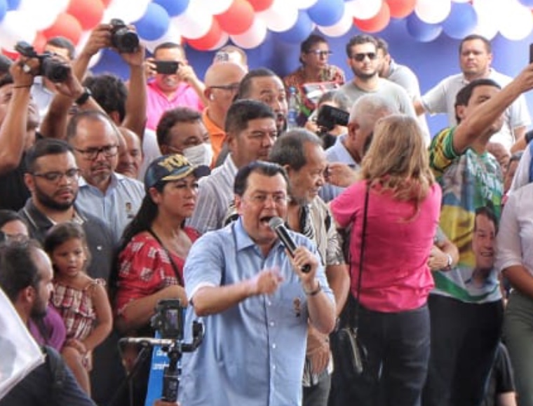 'Vamos salvar a Zona Franca', diz Braga ao oficializar candidatura ao governo do Amazonas