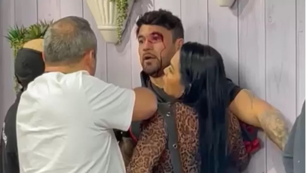 ‘Um monte de gente ensanguentada’, diz Liziane sobre pancadaria entre Vini e Hadballa