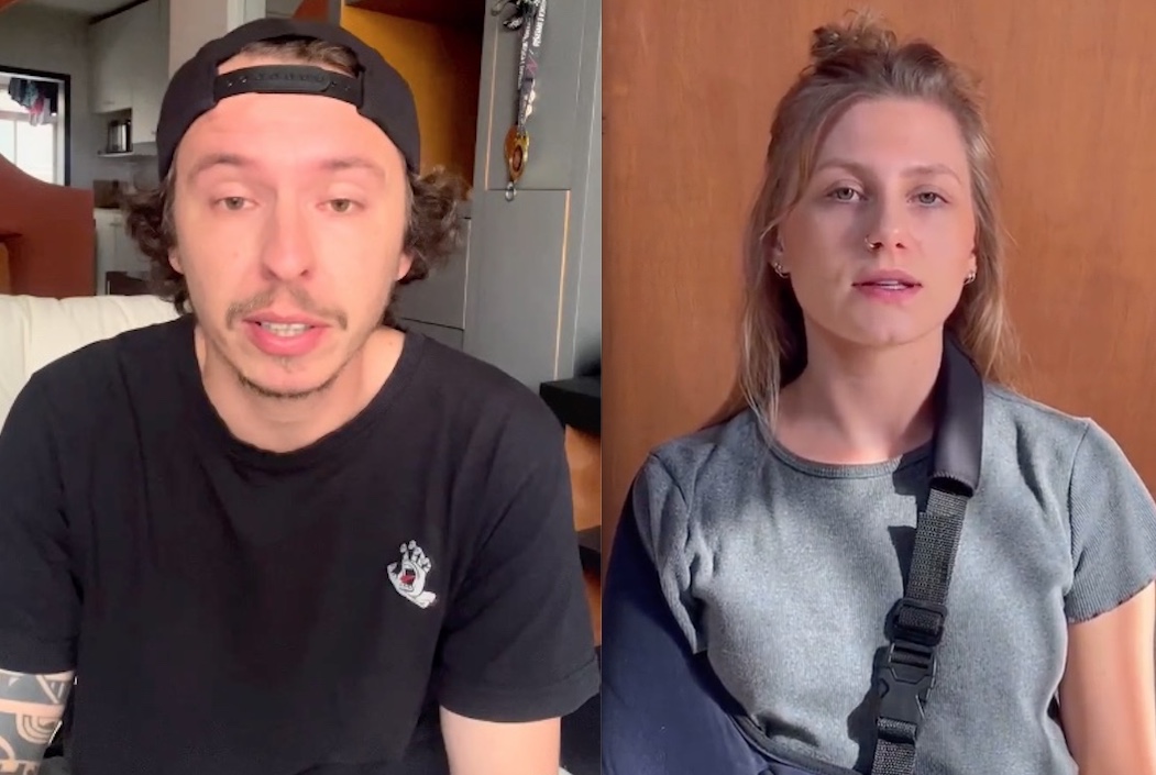 Acusado de agressão, Juliano Gaspar chora e diz que Lea Maria está sendo influenciada