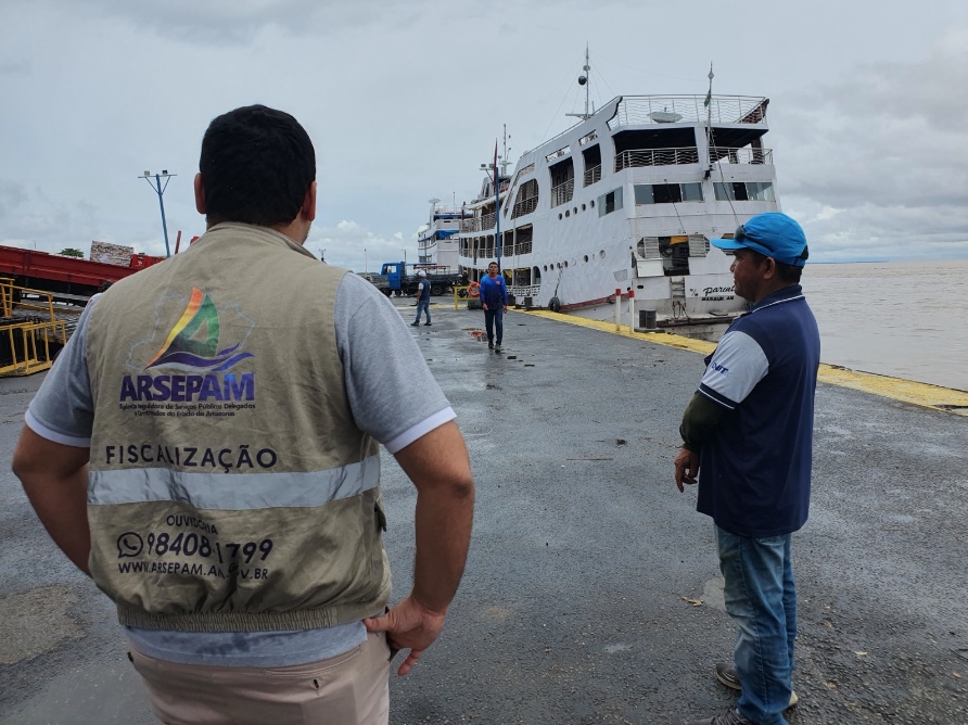 Com chegada do Festival Folclórico, Porto de Parintins passa por fiscalização