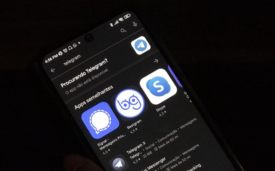 Telegram é excluído das lojas de aplicativo após ser suspenso no Brasil