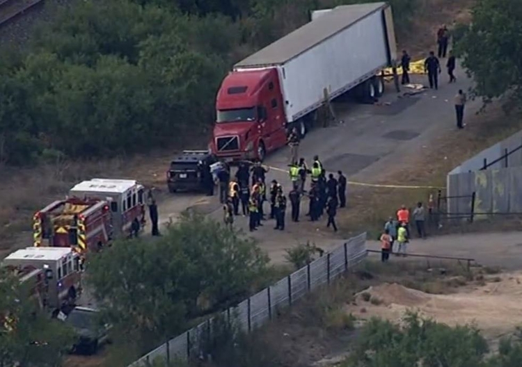 Migrantes encontrados mortos em caminhão no Texas tinham tempero passado pelo corpo