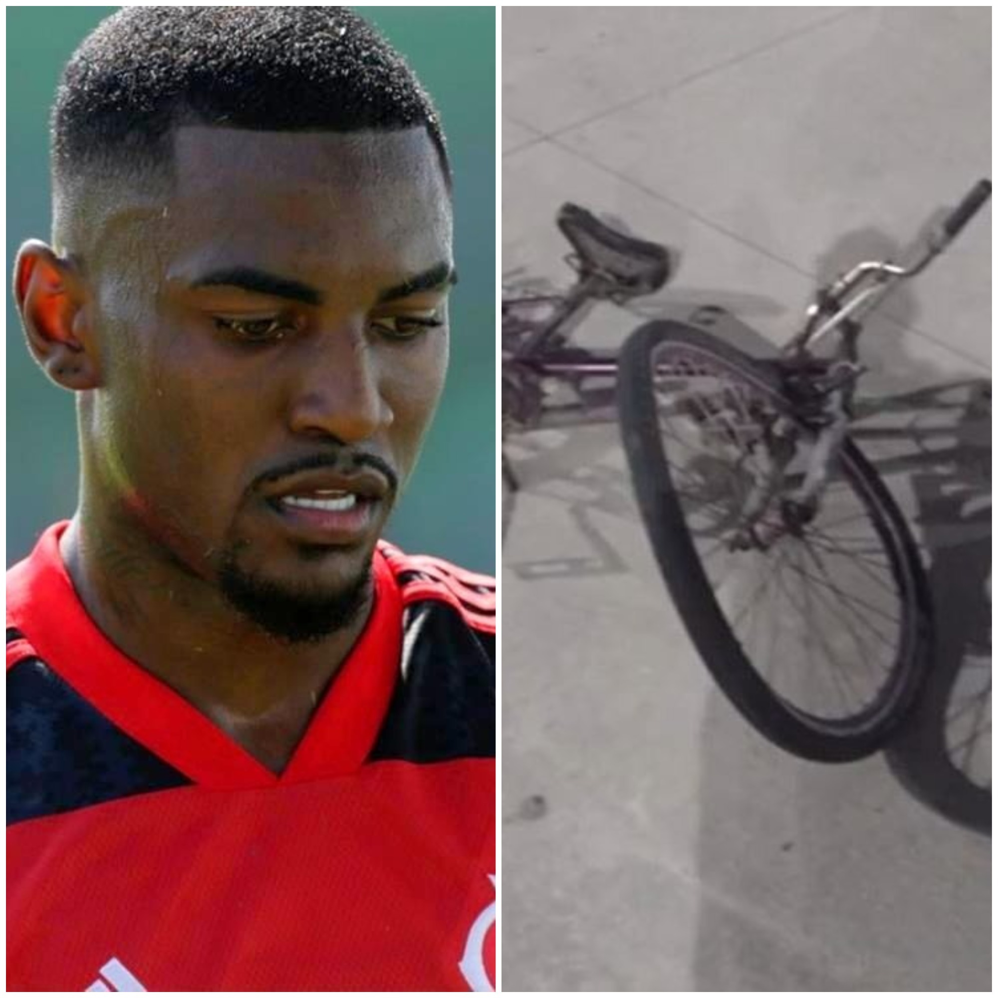 Jogador Ramon do Flamengo garante que não estava bêbado quando atropelou ciclista