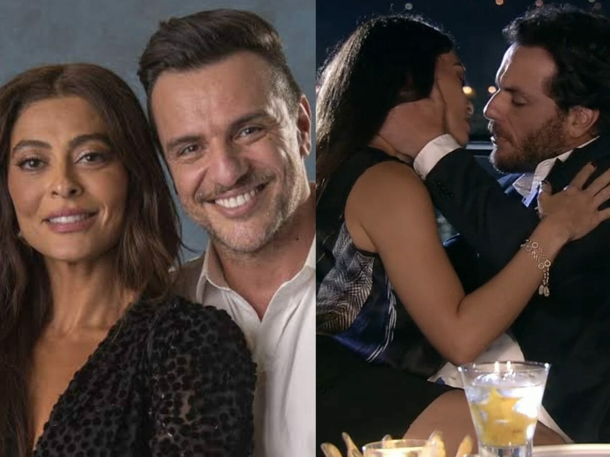 Juliana Paes causa alvoroço ao revelar que Rodrigo Lombardi tem 'muita pegada'