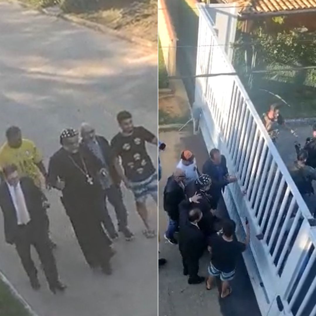 Padre Kelmon negocia com BOPE e entrega armas de Roberto Jefferson; vídeo