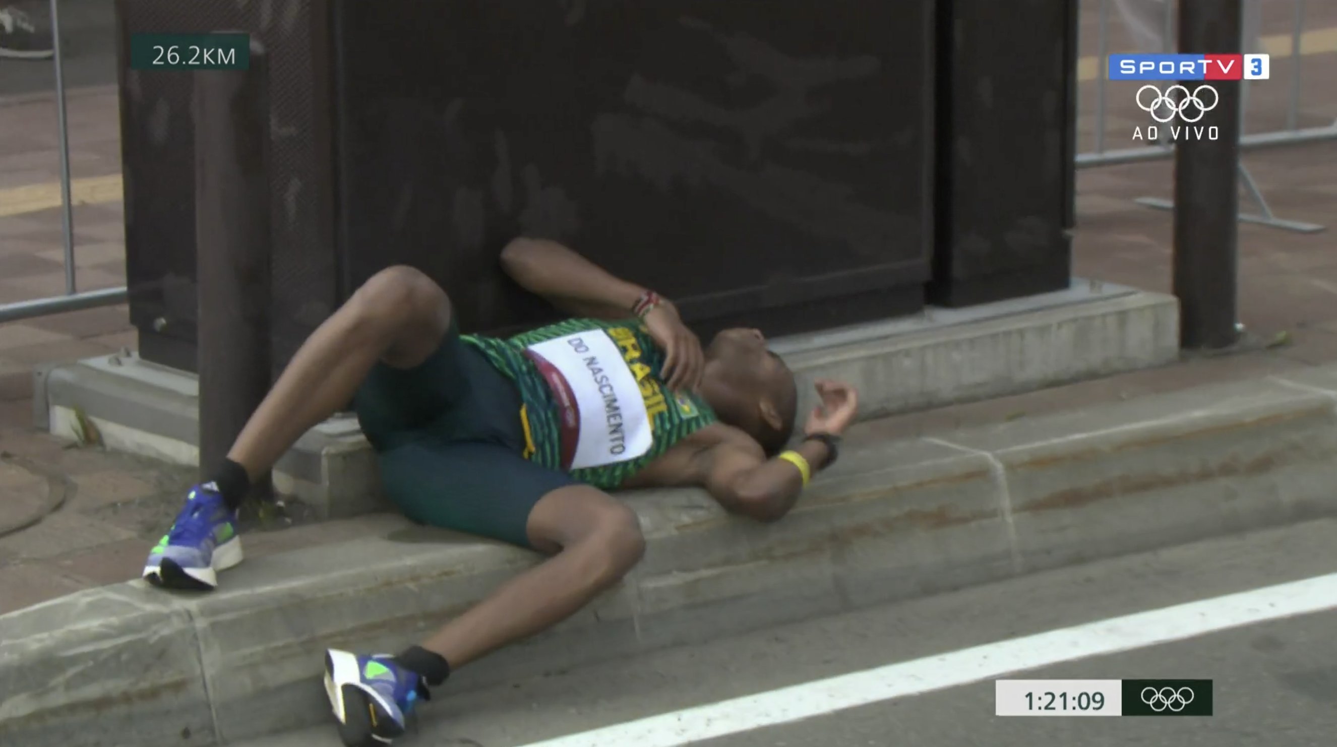 Brasileiro passa mal e deixa maratona e Olimpíadas de Tóquio