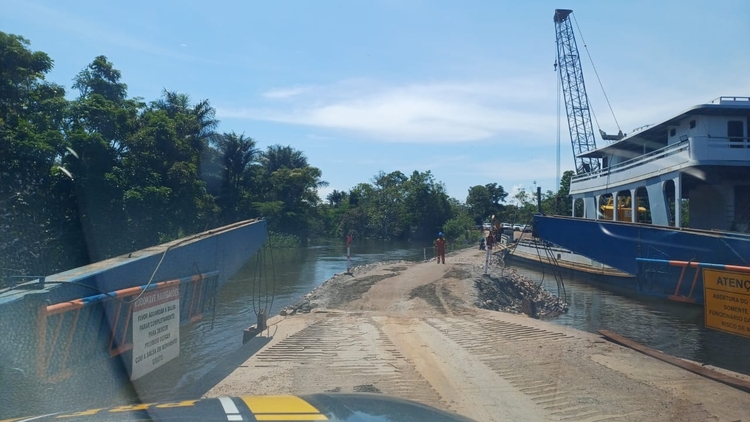 Reconstrução da ponte do Curuçá na BR-319 é finalizada e aguarda liberação