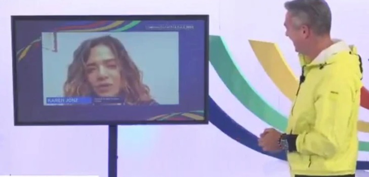 Tetracampeã mundial do skate, Karen Jonz dá invertida em apresentador após fala machista