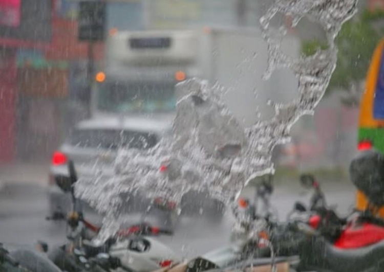 Chuva forte atinge 84 mm de água em Manaus nesta segunda-feira