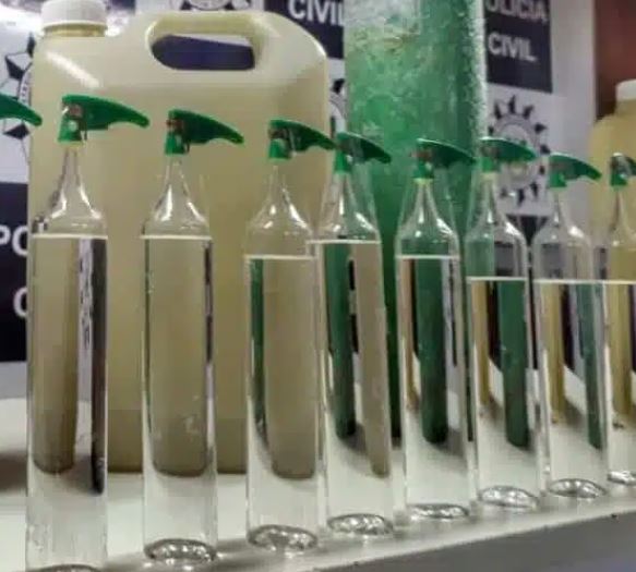 Foragido é preso com quase 20 frascos de lança-perfume em Manaus