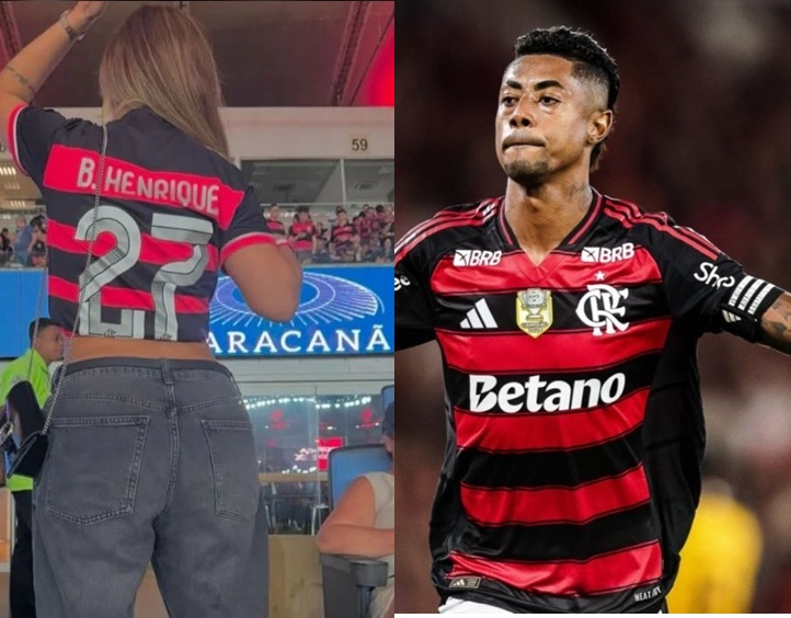 Casado, Bruno Henrique é alvo de ação de paternidade movida por influenciadora; fotos